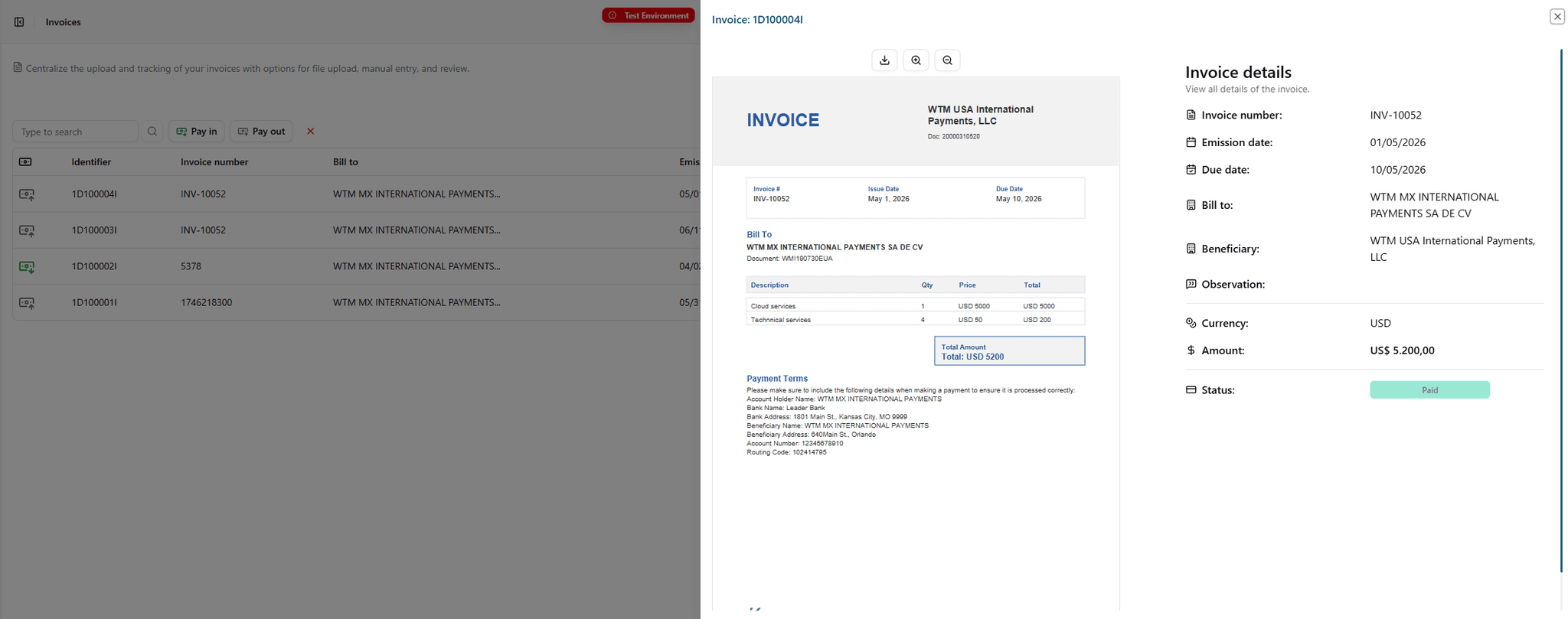 Interface Moderna